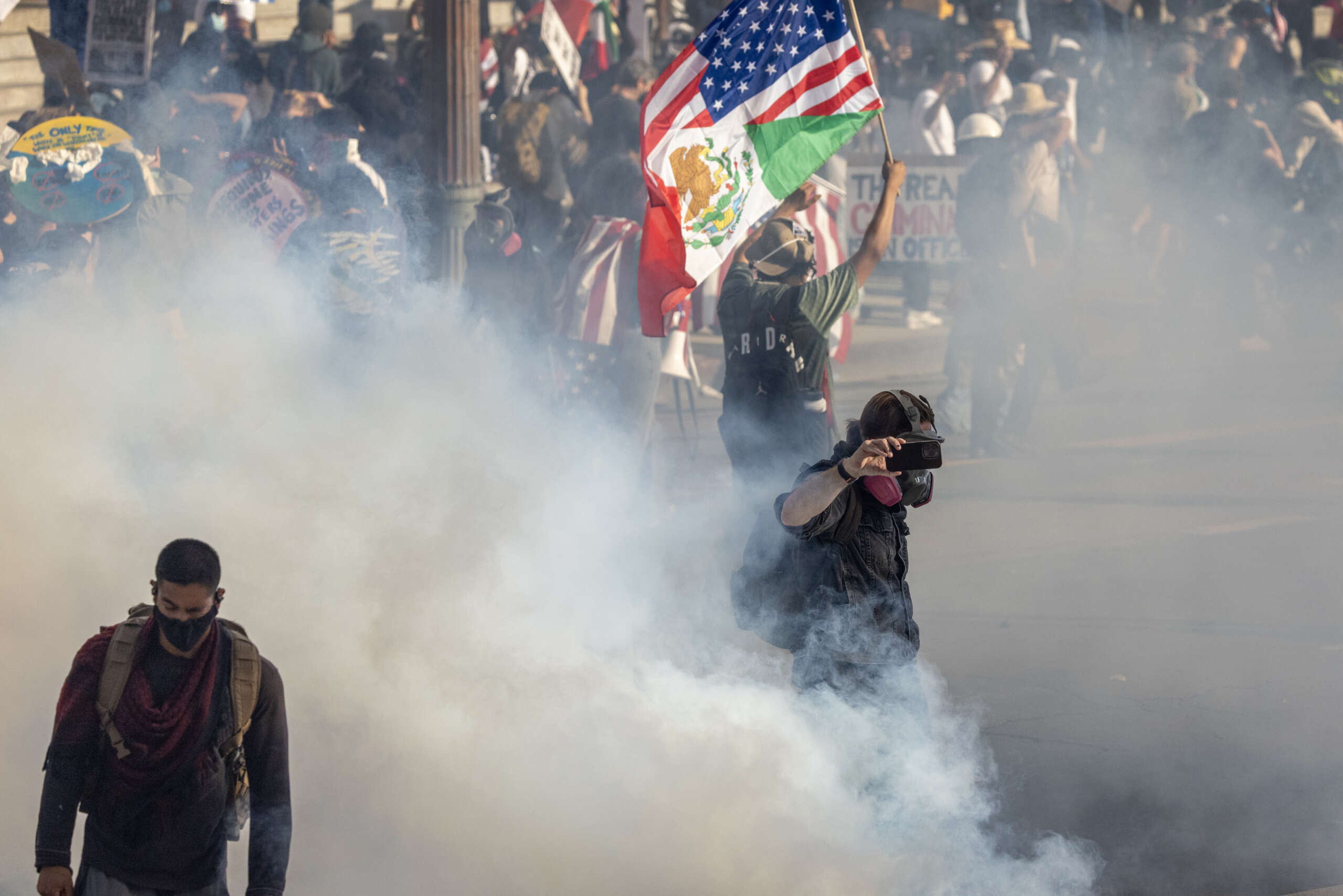 LAPD Attacks “No Kings” Protesters in Los Angeles