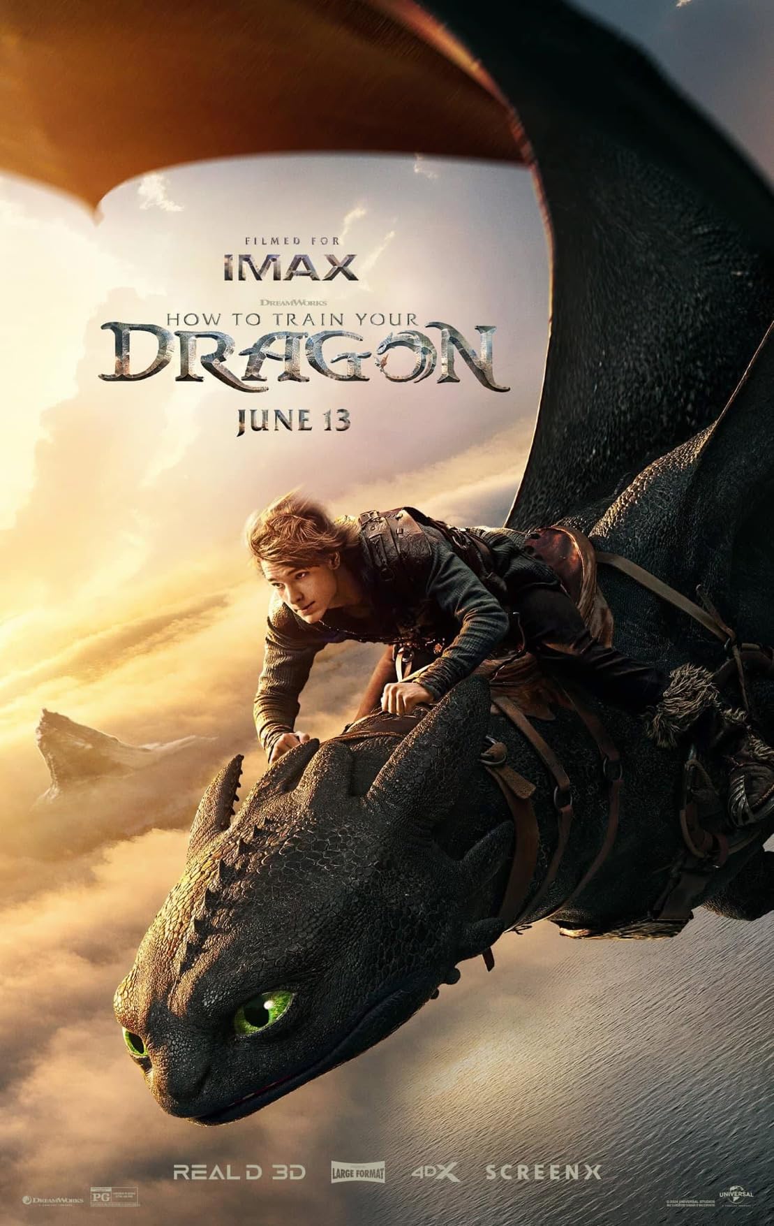 HOW TO TRAIN YOUR DRAGON is a faithful adaptation of the 2010 film