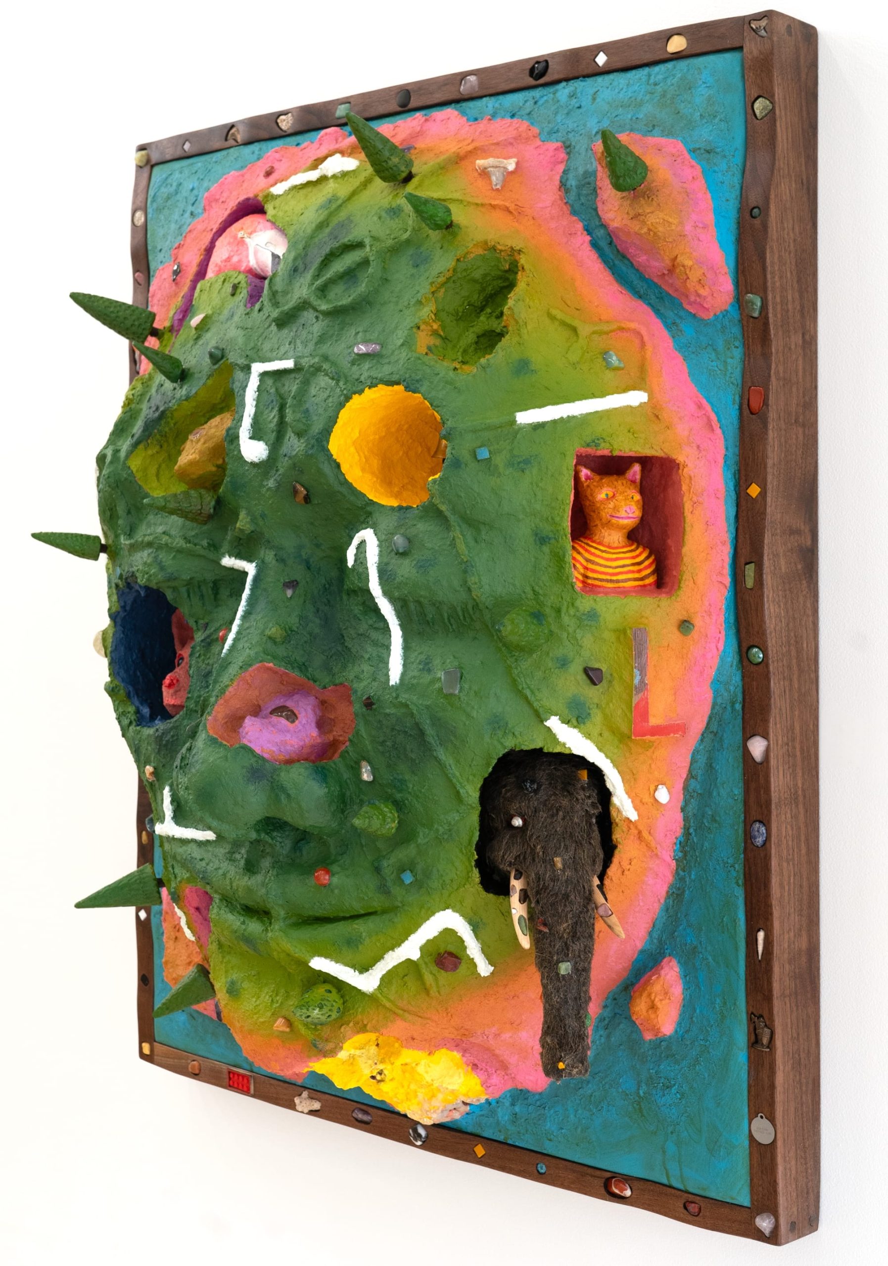 Josh Dihle Toys with Reality in His Topographic Paintings Akin to Fever Dreams — Colossal