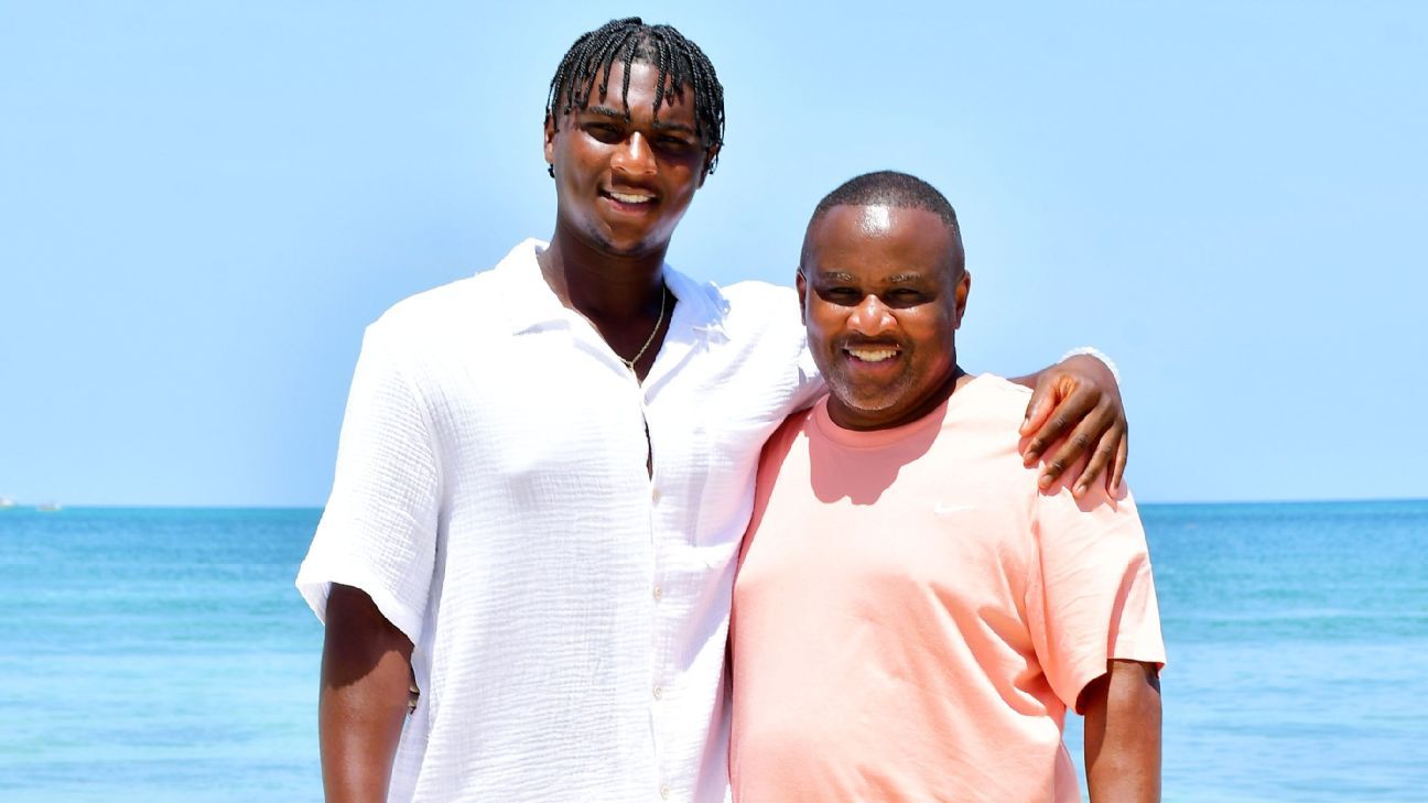 Titans’ Cam Ward reflects on dad’s impact for Father’s Day