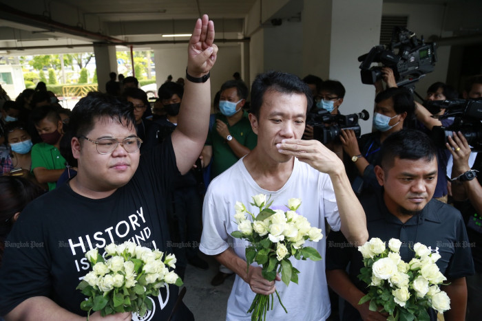 Bangkok Post – Royal motorcade protesters denied bail