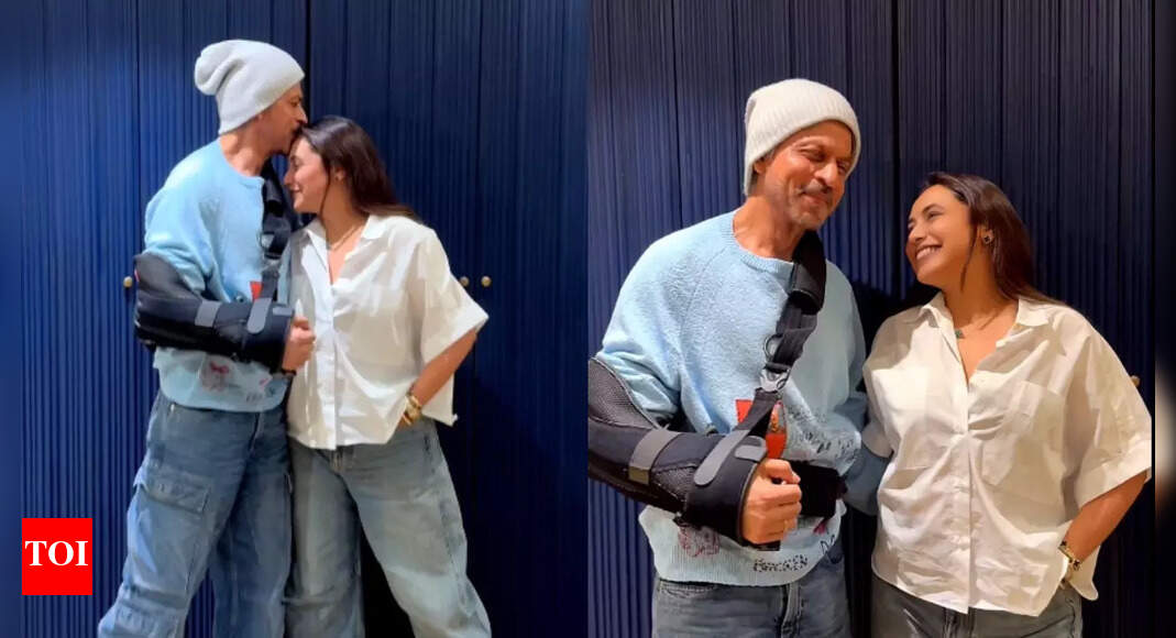 Shah Rukh Khan, Rani Mukerji celebrate National Award win with a dance, netizens say ‘Rahul, Tina in parallel…’ | Hindi Movie News